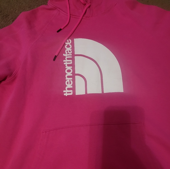 Pink North face hoodie - Picture 2 of 5